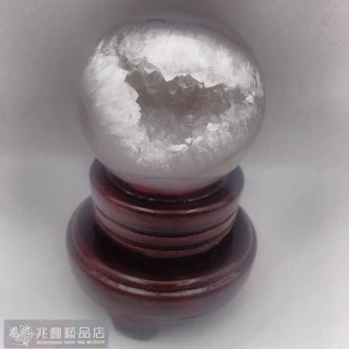 【兆豐藝品】烏拉圭開口笑水晶球(445g) 歷史價格詳細信息