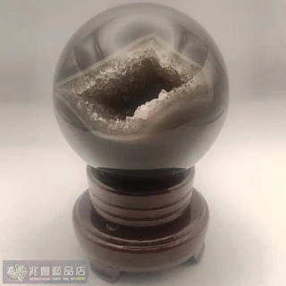 【兆豐藝品】烏拉圭開口笑水晶球(445g) 歷史價格詳細信息