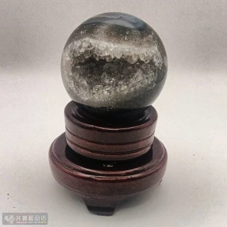 【兆豐藝品】烏拉圭開口笑水晶球(445g) 歷史價格詳細信息