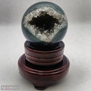 【兆豐藝品】烏拉圭開口笑水晶球(445g) 歷史價格詳細信息
