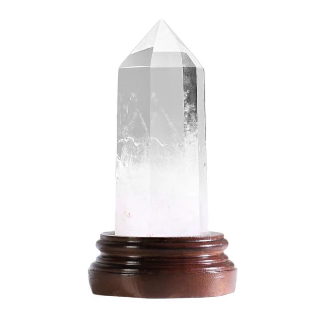 【開運方程式】天然巴西頂級白水晶柱W51(白水晶柱的能量較尖銳集中快速) 歷史價格詳細信息