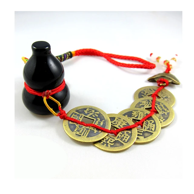 【好運旺旺來】鎮宅八卦天然葫蘆吊飾-約10-13cm 歷史價格詳細信息