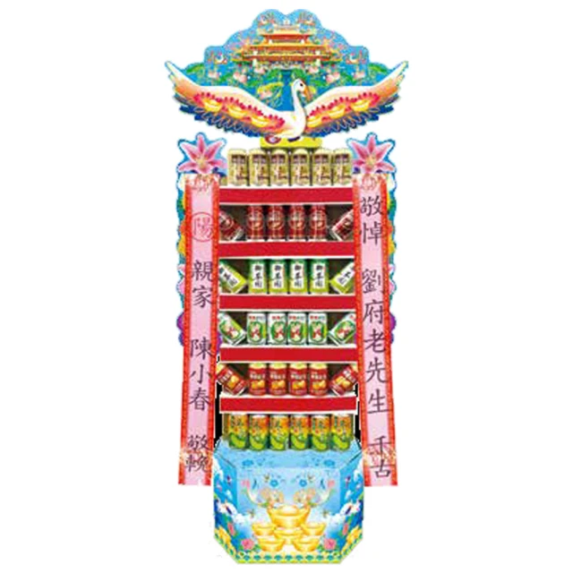 【葳莉】客製化 追思緬懷 罐頭塔(禮籃) / A-06 (一對) 歷史價格詳細信息