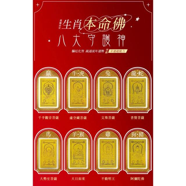 卡片本命年卡十二生肖護身八大金屬佛卡生肖守護神卡隨身攜帶擺件 歷史價格詳細信息