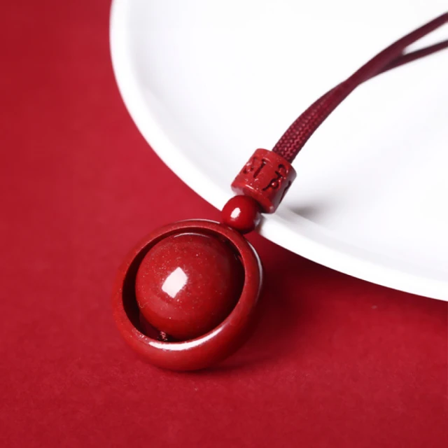 【吉祥開運】硃砂手鍊跨年本命年紅硃砂手串14K包金配飾男女款手鍊-玲瓏心飾 歷史價格詳細信息