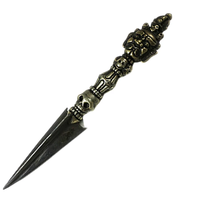 普巴金剛-銅箔隨身唐卡/護身卡(PB-C044) 歷史價格詳細信息