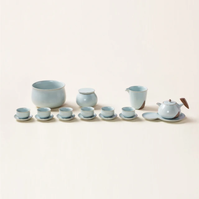 【LohasPottery 陸寶】汝窯仙石隨手泡-旅行茶具(一壺一杯一壺袋) 歷史價格詳細信息