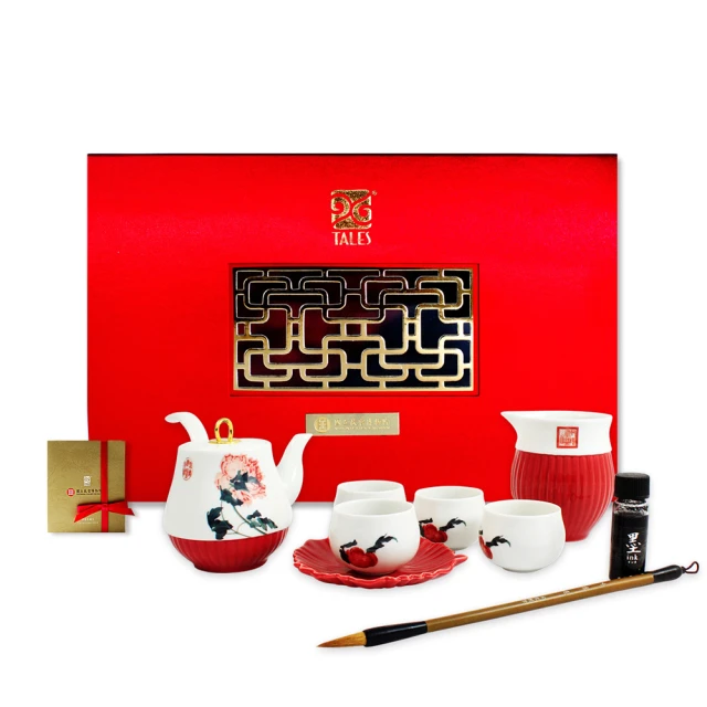 【TALES 神話言】故宮神話-仙萼酌墨-品茗茶具組4人(文創 藝術 創新 器皿 禮物) 歷史價格詳細信息