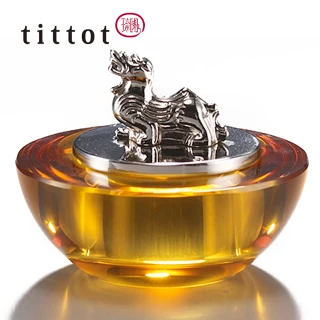 琉璃 【天賜鴻福】附水晶台座 歷史價格詳細信息