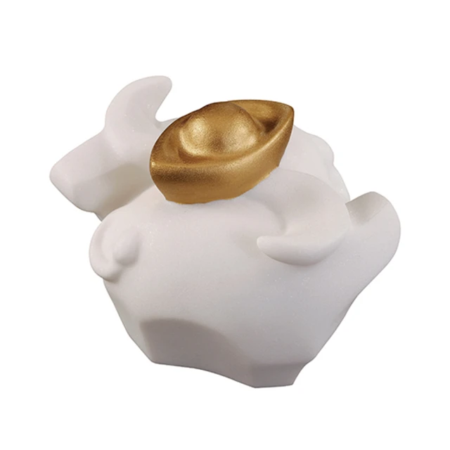 【Gallery Chuan 筌美術】乾坤昌運 Extensive fortune(石雕  送禮 藝品 藝術禮品 牛 12生肖) 歷史價格詳細信息