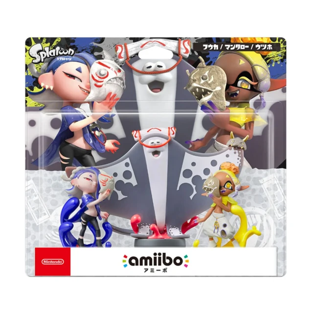amiibo 魚漿幫 莎莎鬼福曼曼 三入組【斯普拉遁3系列】 台灣公司貨 全新現貨 歷史價格詳細信息