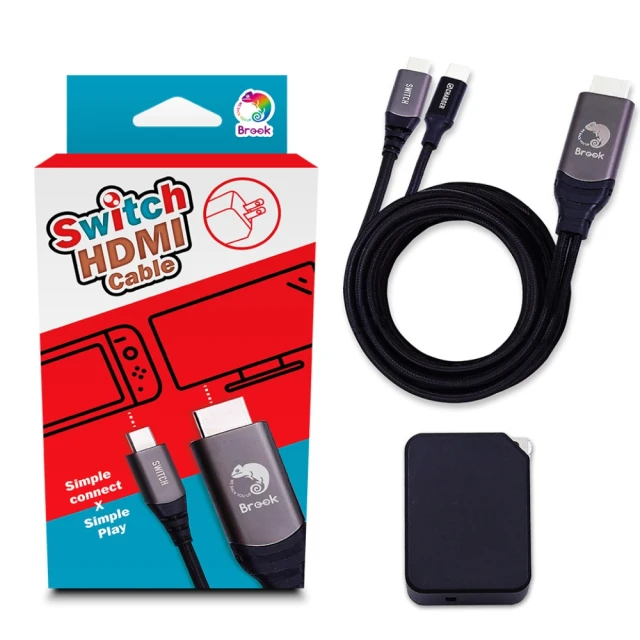 【Brook】Switch HDMI Cable 影像輸出快充組(快充插頭+線/支援QC/PD/SW底座/投影) 歷史價格詳細信息