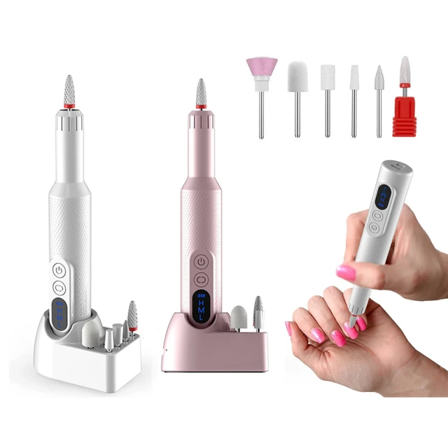 美甲打磨機充電式光療膠卸甲機器前置處理修甲去死皮拋光馬達器 歷史價格詳細信息