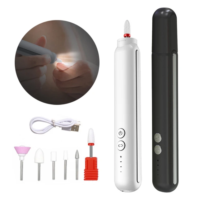 美甲儀 美甲打磨機 電動磨甲機 充電式磨甲機 贈6打磨頭1陶瓷頭拋光儀打磨機 卸甲工具 歷史價格詳細信息