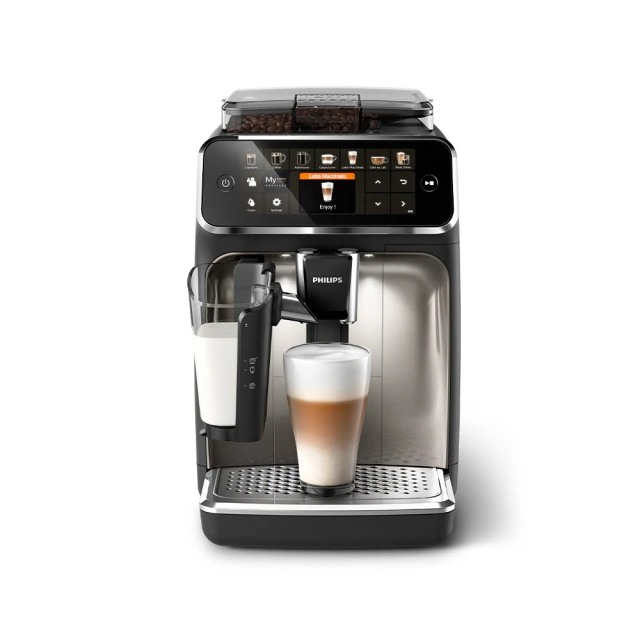 【Philips 飛利浦】LatteGo★全自動義式咖啡機(EP5447/84 香檳金)+飛利浦PM0.003奈米級空氣清淨機(AC0819) 歷史價格詳細信息