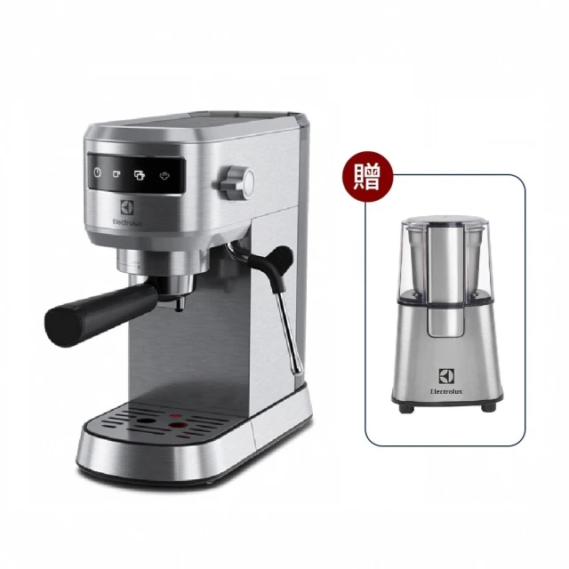 【Electrolux 伊萊克斯】極致美味500半自動義式咖啡機(不鏽鋼按鍵式 E5EC1-31ST)預熱40秒/超窄機身 歷史價格詳細信息