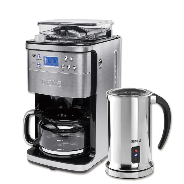 【PRINCESS】荷蘭公主 全自動美式研磨咖啡機 246015 歷史價格詳細信息