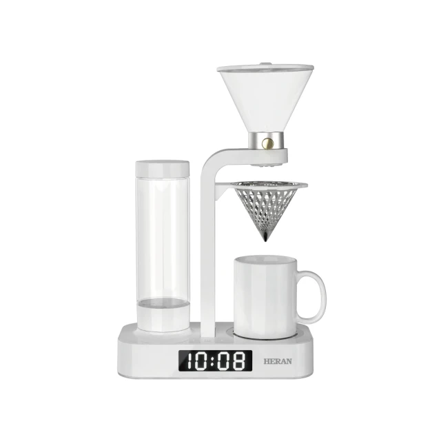 【HERAN 禾聯】花灑式滴漏咖啡機(HCM-05HZ010)+冷熱電動磁浮奶泡機(HMF-06E2) 歷史價格詳細信息