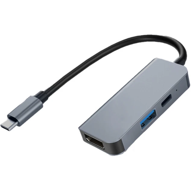 鋁合金Type-c轉接器 Type-C轉HDMI Type-C轉讀卡機 三合一 多功能 轉接頭 歷史價格詳細信息