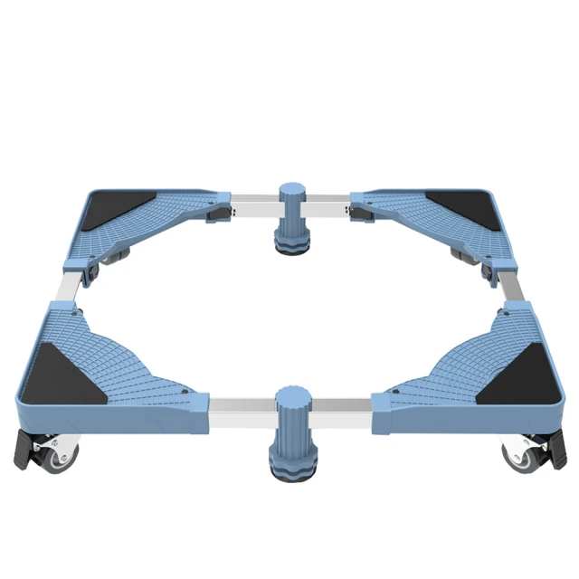 洗衣機底座 冰箱底座 可伸縮可調節底座 八腳四雙輪底座 滾筒洗衣機底座防滑防位移電器底座 歷史價格詳細信息