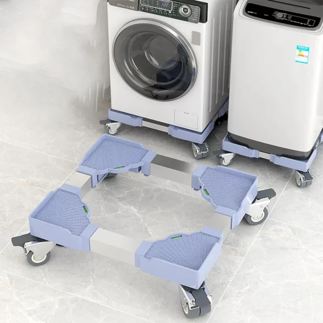 洗衣機底座加高通用增高全自動移動萬向輪墊高防震腳墊架子托架~沁沁百貨 歷史價格詳細信息