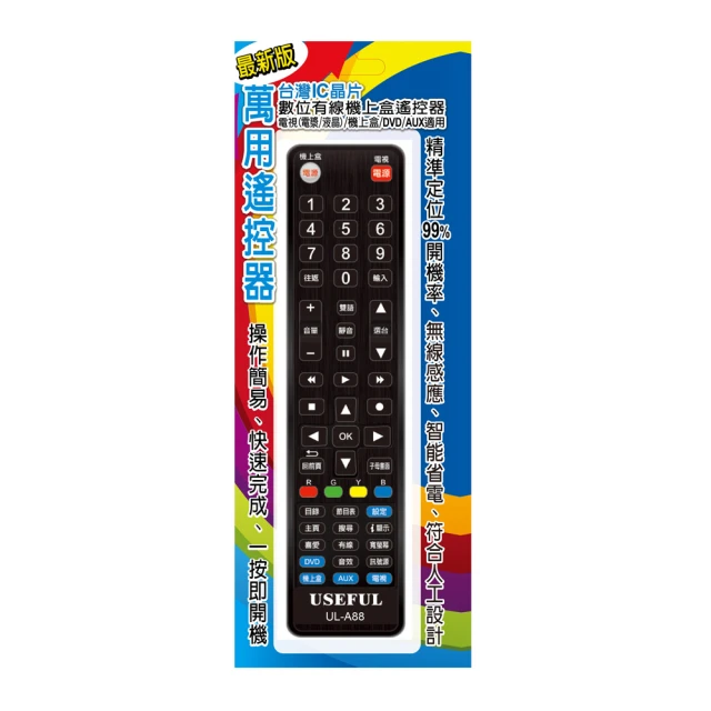 【AIP】四合一萬用LCD電視&機上盒遙控器(電視遙控器 遙控器 機上盒遙控器/AP-X) 價格比較,價格查詢,歷史價格詳細信息