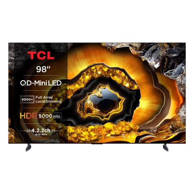 【TCL】98型 頂級千區控光 QD-Mini LED 144Hz Google TV 量子點智能聯網顯示器-廠勘基本安裝(98C765) 歷史價格詳細信息