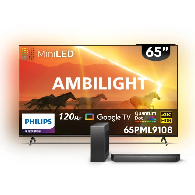 Philips 飛利浦 65吋 65PML9108  Mini LED Google TV 智慧顯示器 歷史價格詳細信息