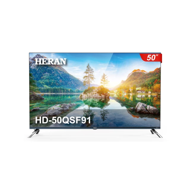 【HERAN 禾聯】50型 4K QLED 智慧連網量子液晶電視(HD-50QSF91) 歷史價格詳細信息