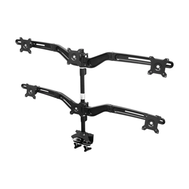 【HE Mountor】15~24吋LED/LCD左右雙螢幕夾桌型支架(H742TC) 歷史價格詳細信息