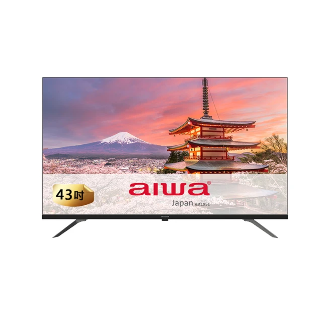AIWA 愛華  43吋 AI-43UD24 HDR Google TV 智慧聯網液晶顯示器 歷史價格詳細信息