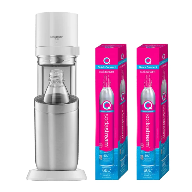 【Sodastream-鋼瓶3入組】ART 拉桿式自動扣瓶氣泡水機 白/黑(加碼送2隻鋼瓶 含原箱共3隻+1L水瓶x1) 歷史價格詳細信息