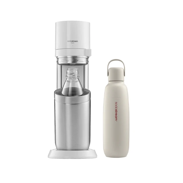 【Sodastream-不銹鋼保冷瓶組】ART拉桿式氣泡水機(白金) 歷史價格詳細信息