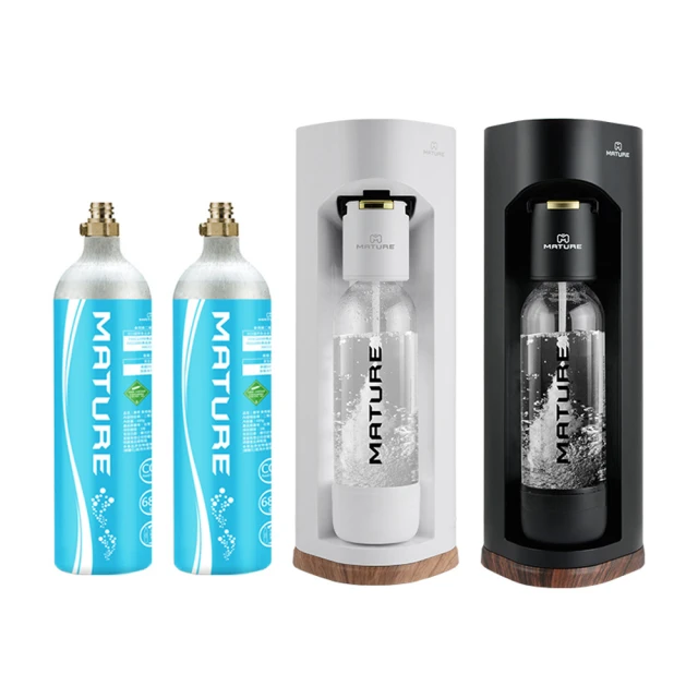 【MATURE美萃】Luxury440系列氣泡水機 680g氣瓶2入組(二色可選) 歷史價格詳細信息