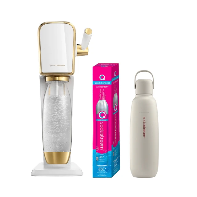 Sodastream ART 拉桿式自動扣瓶氣泡水機(大理石黑) 歷史價格詳細信息