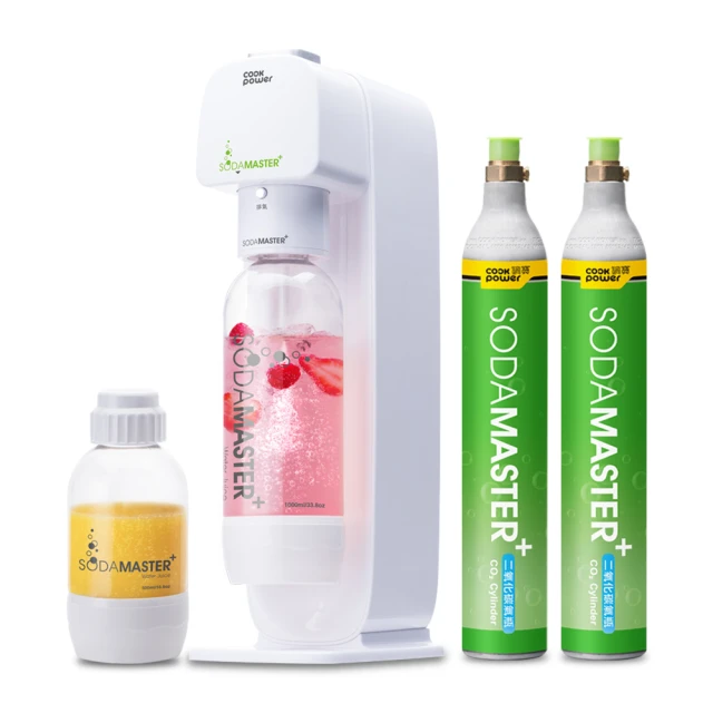 【CookPower 鍋寶】萬用氣泡水機+多功能蔬果隨行研磨器-雙機超值組 歷史價格詳細信息