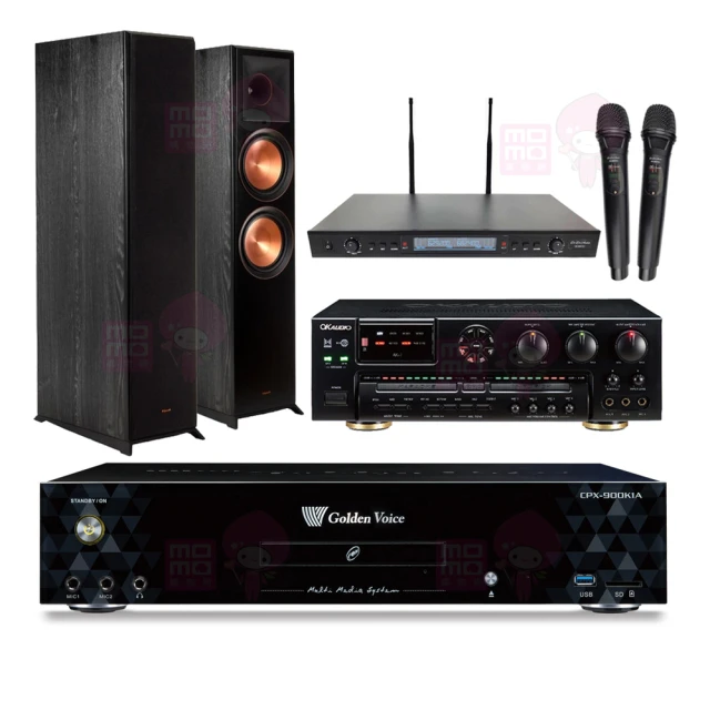 【金嗓】CPX-900 K1A+OKAUDIO AK-7+SR-889PRO+AS-168黑(4TB點歌機+擴大機+無線麥克風+卡拉OK喇叭) 歷史價格詳細信息