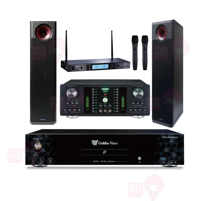 【金嗓】CPX-900 K1A+DB-7AN+TR-5600+Austin AS-168 黑(4TB點歌機+擴大機+無線麥克風+落地式喇叭) 歷史價格詳細信息