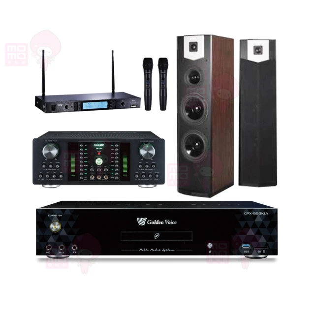 【金嗓】CPX-900 K1A+DB-7AN+TR-5600+Austin AS-168 黑(4TB點歌機+擴大機+無線麥克風+落地式喇叭) 歷史價格詳細信息