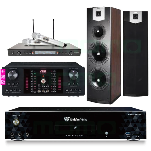 【金嗓】K1A+SUGAR SA-818+FPRO IF-U46+FNSD SD-903N(卡拉OK點歌機4TB+擴大機+無線麥克風+喇叭) 歷史價格詳細信息
