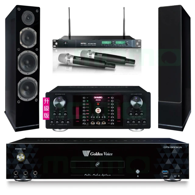 【金嗓】CPX-900 K1A+OKAUDIO DB-9AN+ACT-869+Supreme 2002(4TB點歌機+擴大機+無線麥克風+喇叭) 歷史價格詳細信息