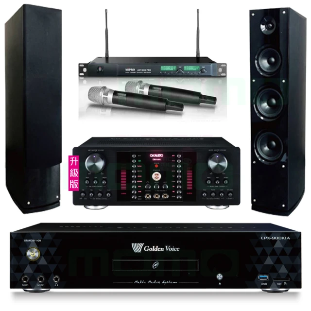 【金嗓】CPX-900 K1A+OKAUDIO DB-9AN+ACT-869+Supreme 2002(4TB點歌機+擴大機+無線麥克風+喇叭) 歷史價格詳細信息
