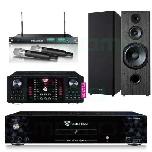 【金嗓】CPX-900 K1A+OKAUDIO DB-8AN+ACT-869+TDF M6(6TB伴唱機+卡拉OK擴大機+無線麥克風+落地式喇叭) 歷史價格詳細信息