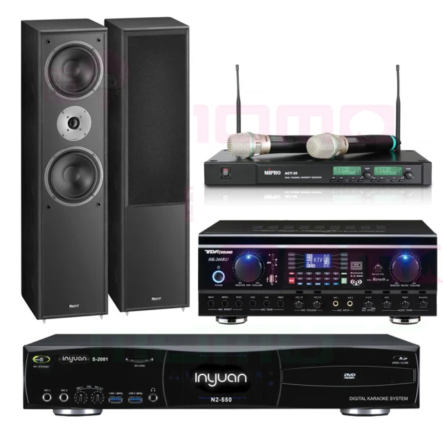 【音圓】S-2001 N2-550+TDF HK-260RU+ACT-35B+JBL Pasion 10(點歌機4TB+擴大機+無線麥克風+喇叭) 歷史價格詳細信息
