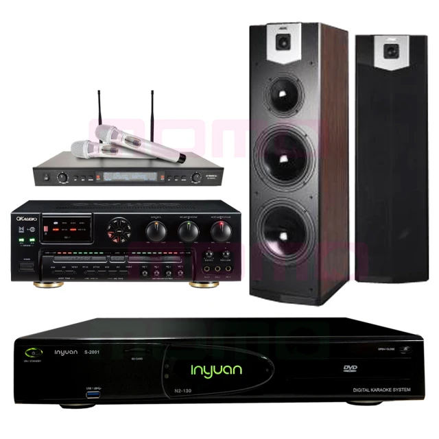 【音圓】S-2001 N2-130+OKAUDIO AK-7+OKAUDIO AK-7+SD-305(點歌機4TB+擴大機+無線麥克風+喇叭) 歷史價格詳細信息