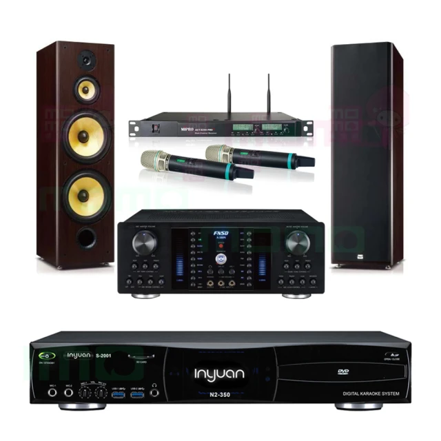 【音圓】S-2001 N2-350+FNSD AK-8800 PRO+ACT-869+KB-4310M(點歌機4TB+擴大機+無線麥克風+喇叭) 歷史價格詳細信息