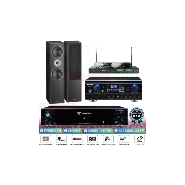 【金嗓】K1A+TDF HK-260RU+ACT-35B+Elac Debut 2.0 DB62(6TB點歌機+卡拉OK擴大機+無線麥克風+書架式喇叭) 歷史價格詳細信息