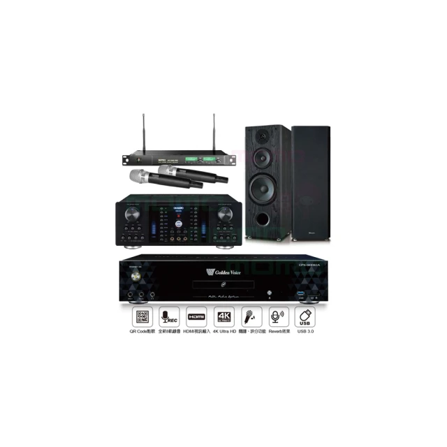 【金嗓】K1A+OKAUDIO DB-8AN+ACT-869+OK-901B(6TB伴唱機+卡拉OK擴大機+無線麥克風+落地式喇叭) 歷史價格詳細信息