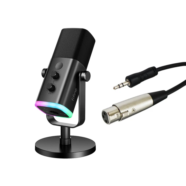 【FIFINE AM8 錄音室等級USB/XLR動圈式RGB麥克風】心型指向/USB/XLR雙輸出/YouTuber 歷史價格詳細信息