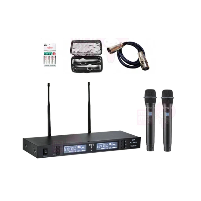 【TEV】TR-8100TD(數位UHF真分集接收100頻道無線麥克風) 歷史價格詳細信息